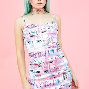 Dolls Kill Sugar Thrillz anime dress